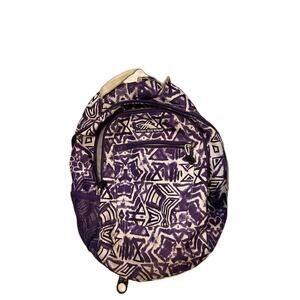 High Sierra Curve Purple Pattern Backpack